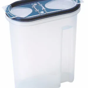 Plastová dóza s násypkou HEIDRUN 2500ml MIX barev