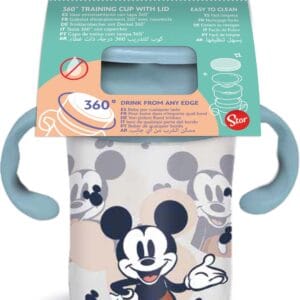STOR Trénovací hrnek s uchy 395ml MICKEY