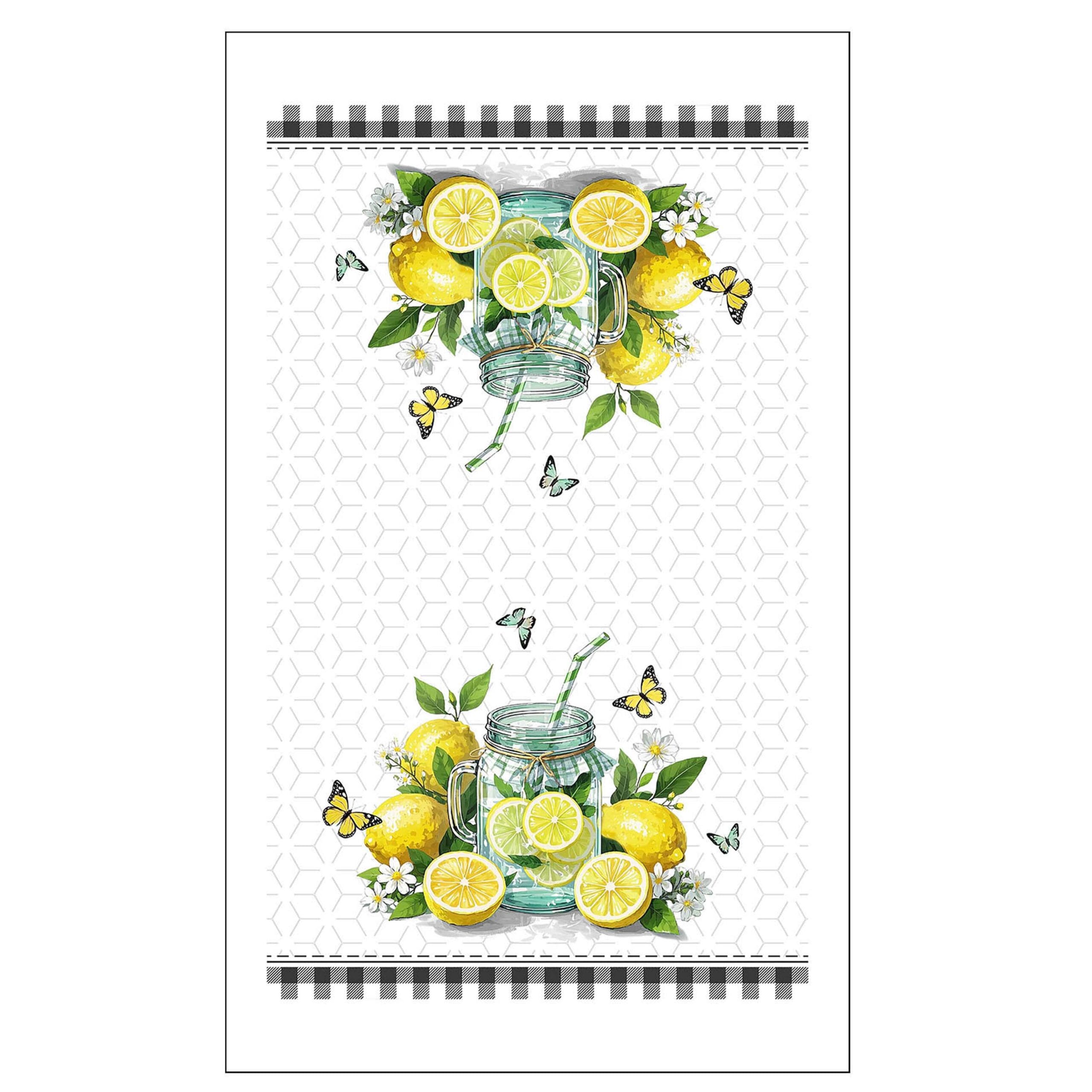 Kuchyňská utěrka TORO 38x63cm citron