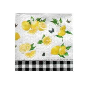 KITCHISIMO UBROUSKY CITRÓNY 3VRSTVÉ 33X33CM
