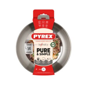 Nerezová pánev PYREX Infinity 24cm odnímatelná rukojeť