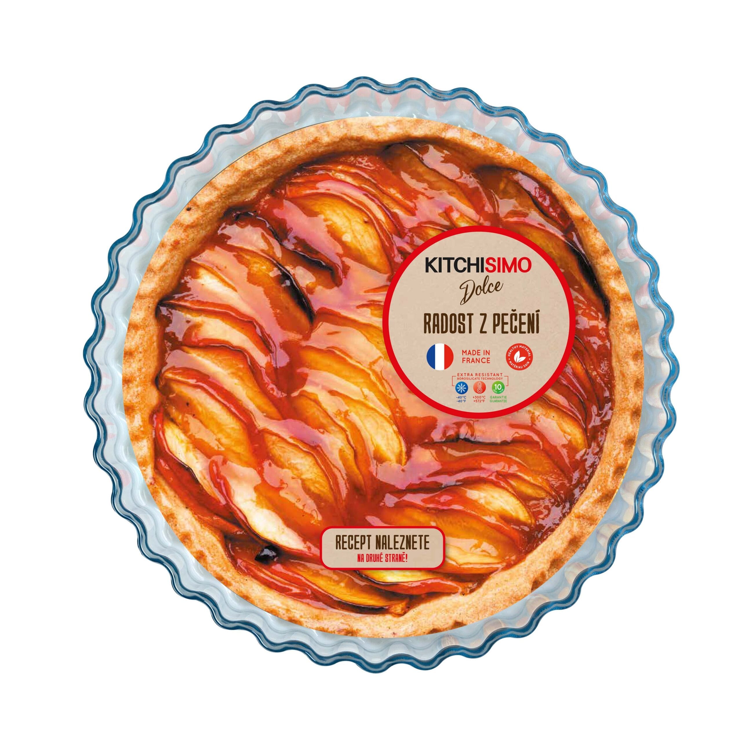 OCUISINE Skleněná zapékací forma na koláč KITCHISIMO Dolce 27x3cm