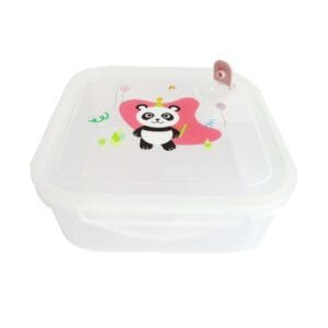 Plastová dóza s víčkem KITCHISIMO 1200ml panda